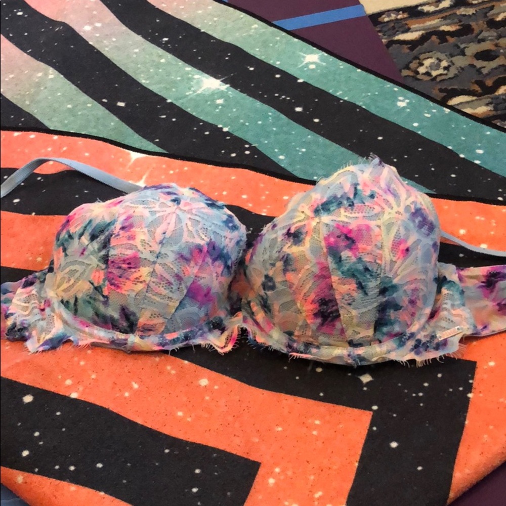 Tide pool push up bra